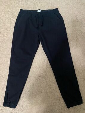 Old Navy Black Drawstring Joggers